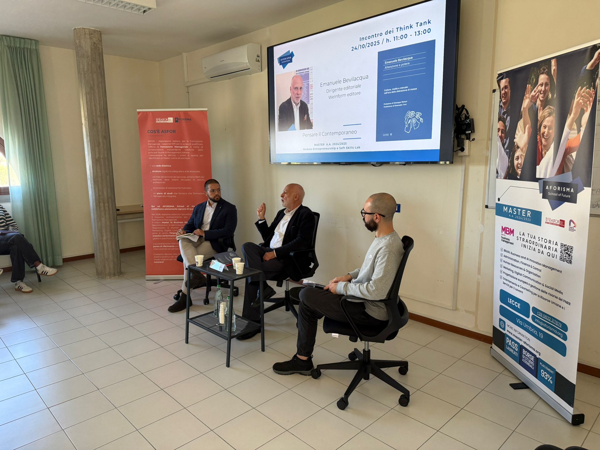 Emanuele Bevilacqua a AFORISMA