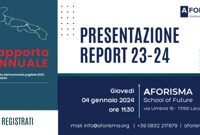 Rapporto dell'Osservatorio Economico 2023 sull'economia pugliese