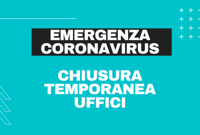 Emergenza Coronavirus: chiusura temporanea uffici