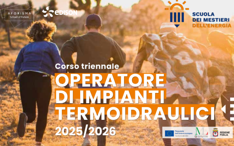 21 gennaio 2025: Aperte le iscrizioni per il Corso per Operatore di Impianti Termoidraulici