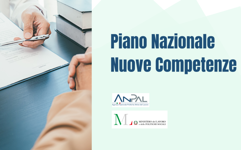 Il Piano Nuove Competenze: cos'è e a cosa serve