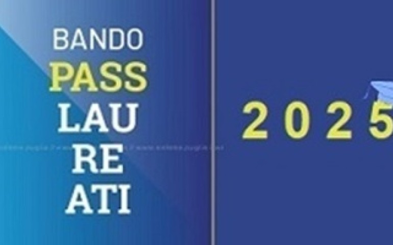 In pubblicazione il Bando Pass Laureati 2025